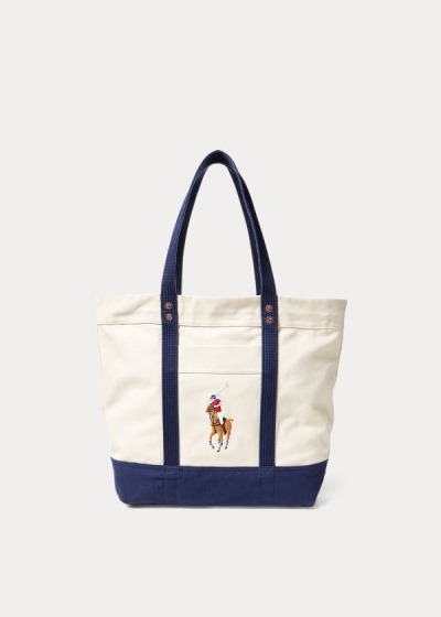 Sacolas Polo Ralph Lauren Lona Big Pony Mulher 15793-OLMP